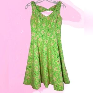Lilly Pullitzer Freya Green And Pink Dress Size 0